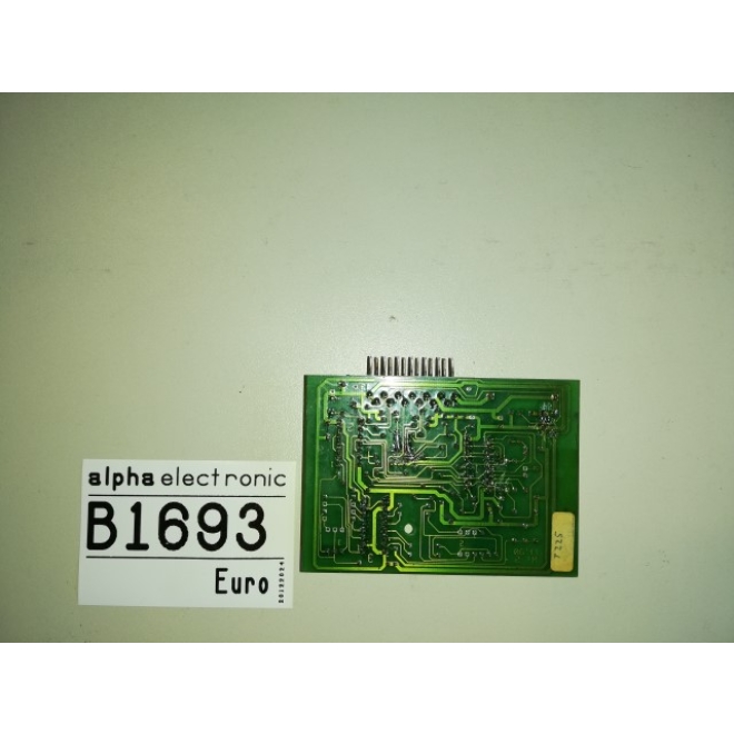 Leonhart Billard Kreditplatine, B1693, geprüft und Ok