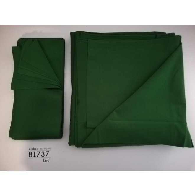 Billardstoff grün, 270cm, NEU, B1737, Billardtuch, Billardbezug