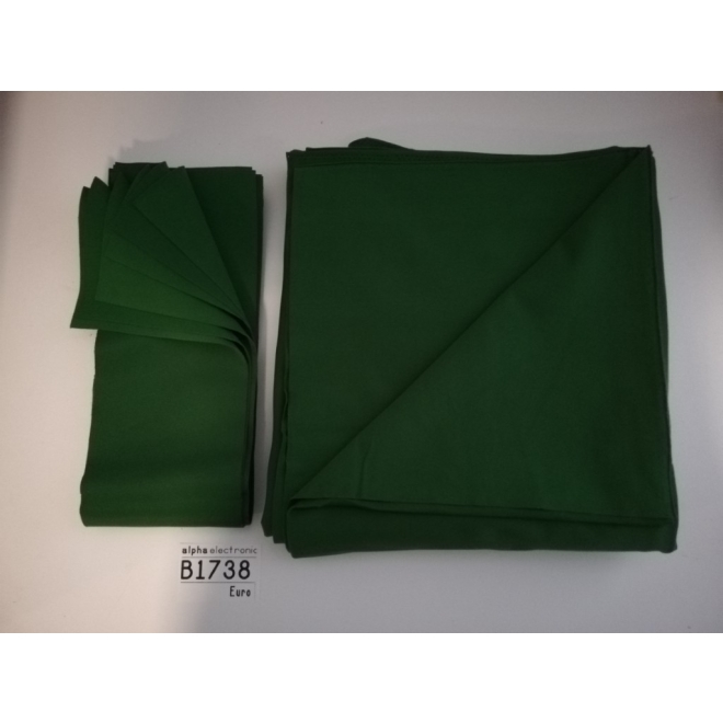 Billardstoff grün, 270cm, NEU, B1738, Billardtuch, Billardbezug