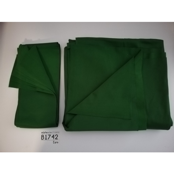 Billardstoff grün, 270cm, NEU, B1742, Billardtuch, Billardbezug