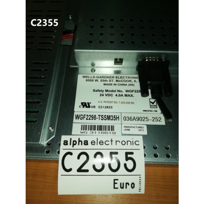 22“ WGF TFT Monitor mit Touch, C2355