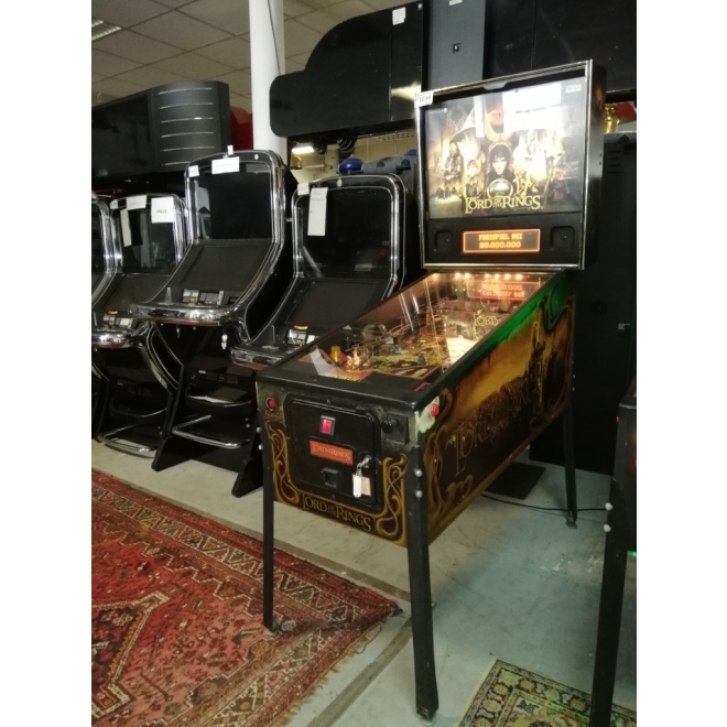 Lord of the Rings Stern Pinball, Flipper Machine, F1044, Flipperautomat, spielbereit