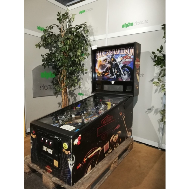 Sega Harley Davidson Pinball, Flipper Machine, F1045, Flipperautomat, spielbereit