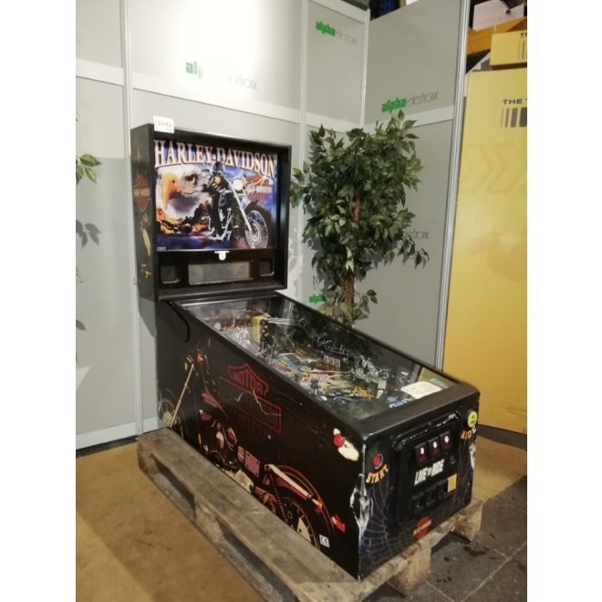Sega Harley Davidson Pinball, Flipper Machine, F1045, Flipperautomat, spielbereit