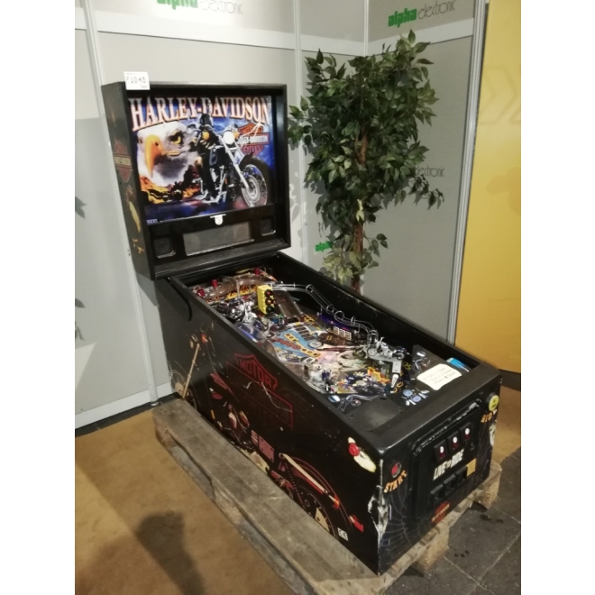 Sega Harley Davidson Pinball, Flipper Machine, F1045, Flipperautomat, spielbereit