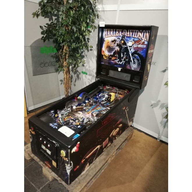 Sega Harley Davidson Pinball, Flipper Machine, F1045, Flipperautomat, spielbereit