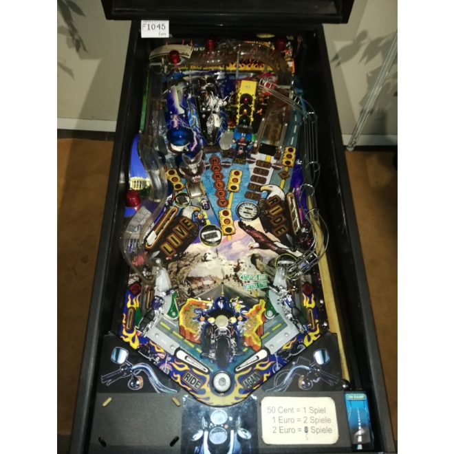 Sega Harley Davidson Pinball, Flipper Machine, F1045, Flipperautomat, spielbereit