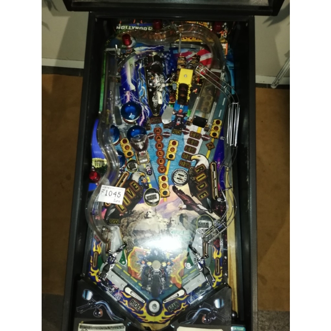 Sega Harley Davidson Pinball, Flipper Machine, F1045, Flipperautomat, spielbereit