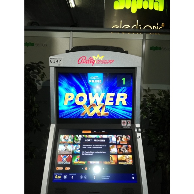 TR5.2 Bally Twin Top Comfort Prime Power XXL, inkl. UBA Recycler, 90 Spiele, G147, Geldspieler, V2 Geldspieler ohne Zulassung