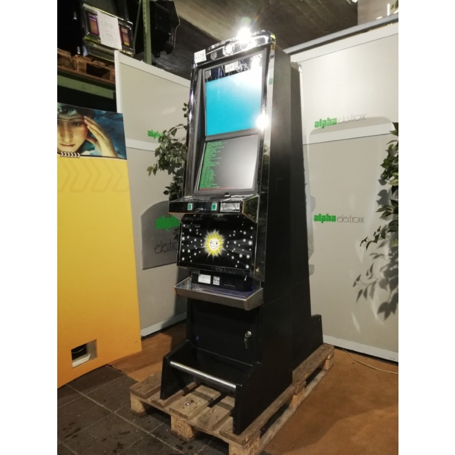 TR4 Merkur Casino Standgerät, Multi Multi II/B, DEFEKT, G179, Geldspielergehäuse ohne Zulassung