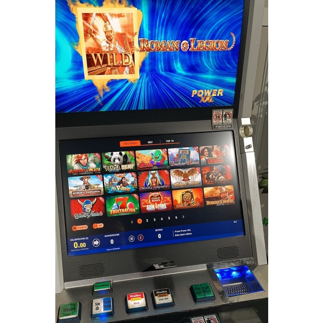 TR5.2 Bally Twin Top Comfort Prime Power XXL, inkl. UBA Recycler, 90 Spiele, G185, Geldspieler, V2 Geldspieler ohne Zulassung