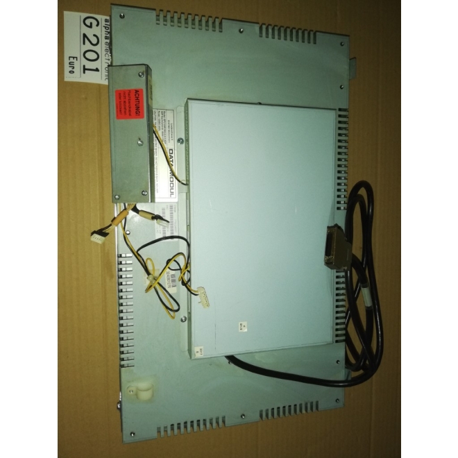 22" TFT Monitor mit Touch (für unten) für Merkur Slimline, G201, geprüft und Ok