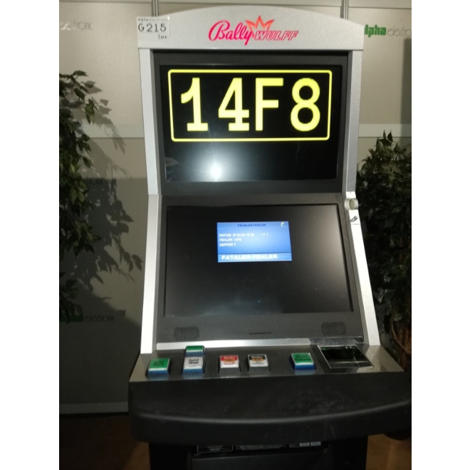 Bally Standgerät, DEFEKT, G215, Geldspieler ohne Zulassung