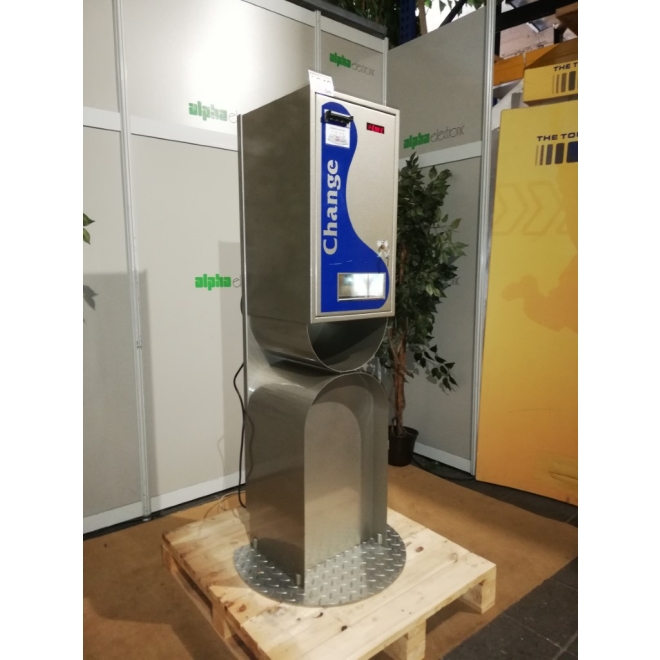 WGS100 GeWeTe Geldwechsler, G249, Bill Changer, Wechselautomat, DEFEKT