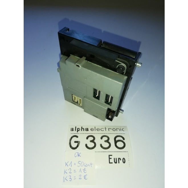 Münzprüfer Alberici AL06 Vggr.15, G335, Rückgabe unten, Parts Ersatzteile, coin validator, ok