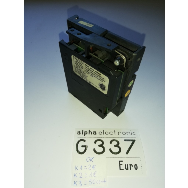 Münzprüfer C120, G337, Rückgabe unten, Parts Ersatzteile, coin validator, ok