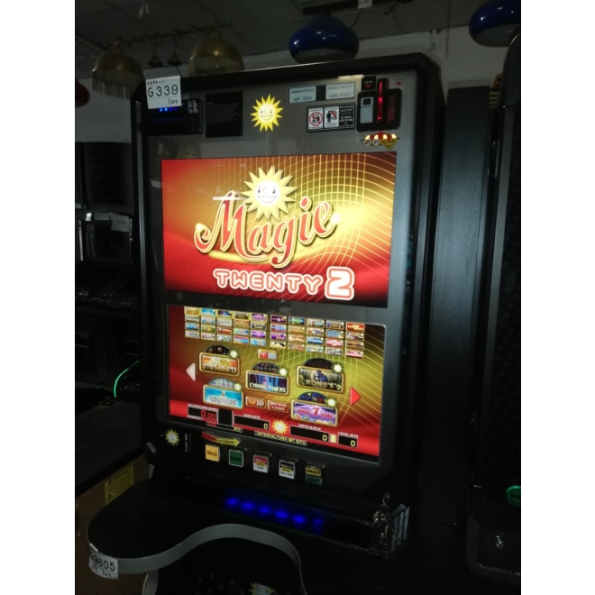TR5.0 V2 22" Slimline Panorama Merkur Magie Twenty 2, 270 Spiele (80 Spiele + MTG), G339, Geldspieler ohne Zulassung, TR5 V2