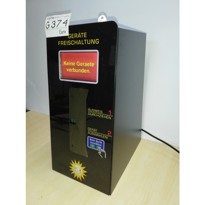 Merkur Play Safe & Easy S Oasis Geräte Freischaltung, Freischaltsystem Freischaltterminal, G374