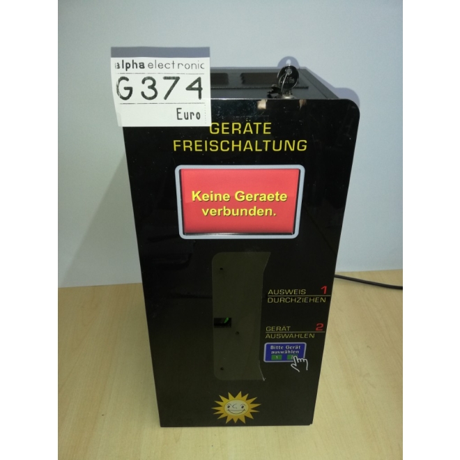 Merkur Play Safe & Easy S Oasis Geräte Freischaltung, Freischaltsystem Freischaltterminal, G374