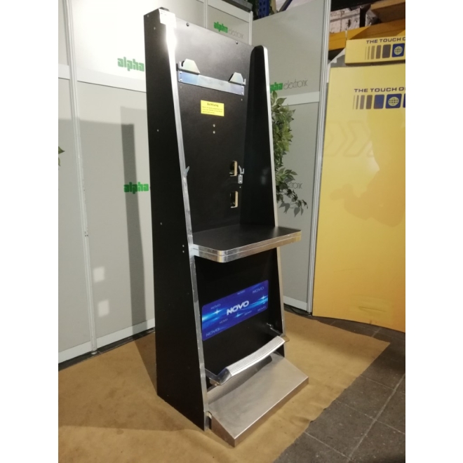 Geldspielerständer Novo, Einzelständer, G398, Automatenständer, Holzständer