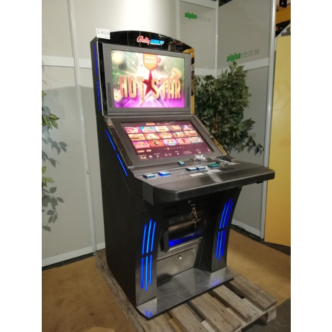 G403 Bally Wide Slant Top Select Hot Star, LZ/Tüv 09/27, mit UBA10 Recycler, 75 Spiele, Geldspieler Laufzeitgerät