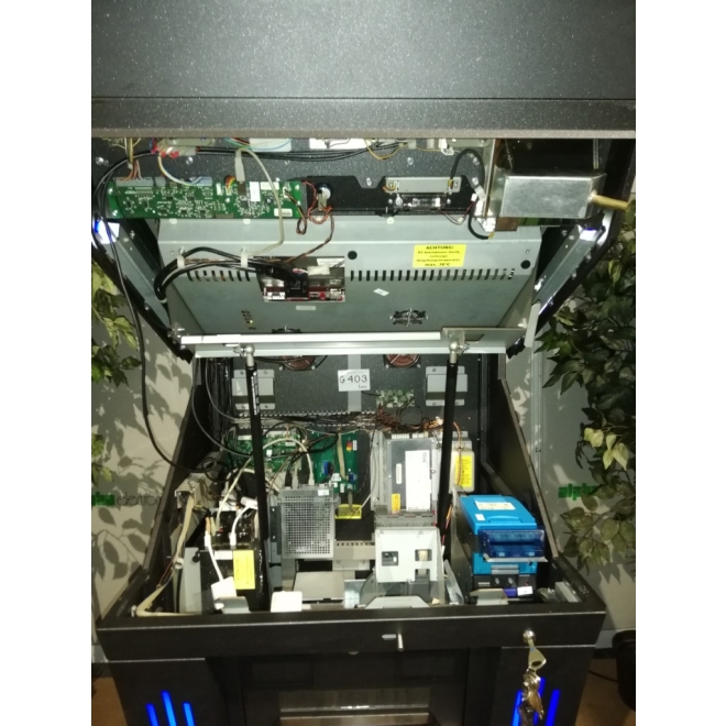 G403 Bally Wide Slant Top Select Hot Star, LZ/Tüv 09/27, mit UBA10 Recycler, 75 Spiele, Geldspieler Laufzeitgerät