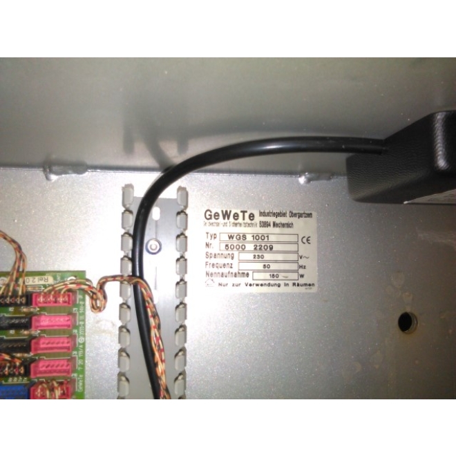 Geldwechsler WGS 1001 GeWeTe, G5582, mit Dispenser, Bill Changer, Wechselautomat, nicht geprüft