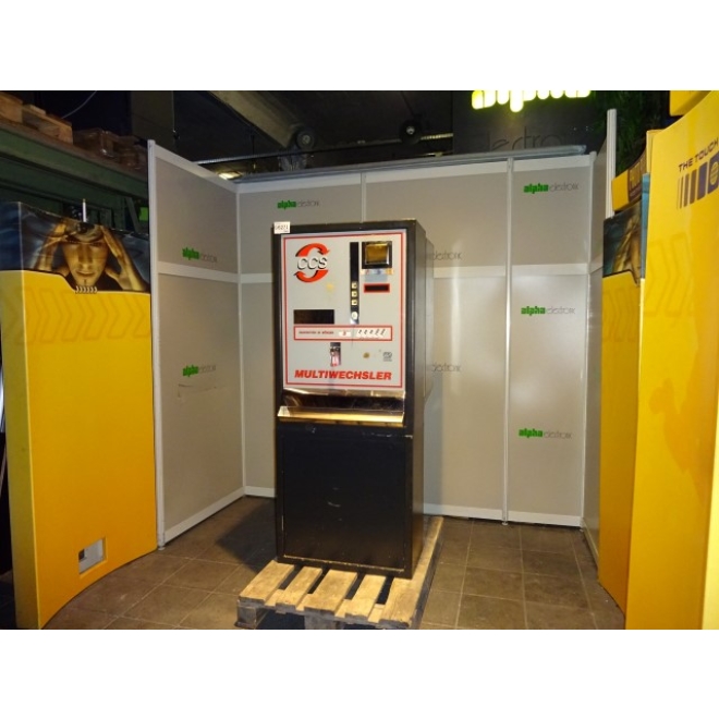 CCS Bergmann Multiwechsler mit Dispenser, G6271, Geldwechsler Wechselautomat