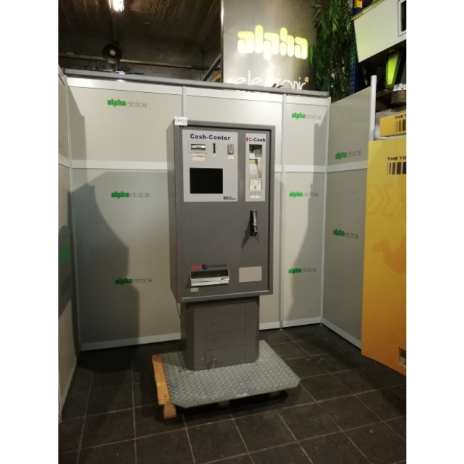 SC5 Plus Hirscher Geldwechsler, mit UBA10 Recycler, G8423, Bill Changer, Wechselautomat, Sofwarefehler