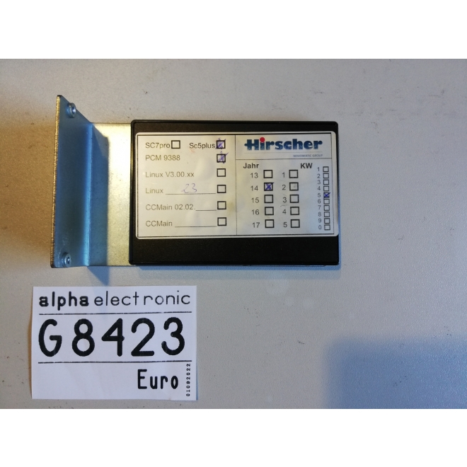 SC5 Plus Hirscher Geldwechsler, mit UBA10 Recycler, G8423, Bill Changer, Wechselautomat, Sofwarefehler
