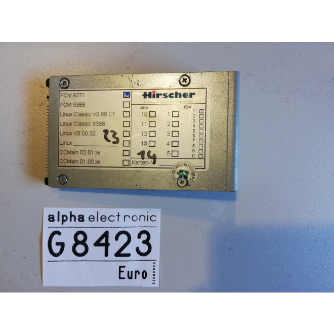 SC5 Plus Hirscher Geldwechsler, mit UBA10 Recycler, G8423, Bill Changer, Wechselautomat, Sofwarefehler