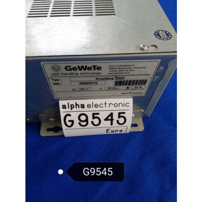 Computer für GeWeTe Geldwechsler Profiine 3000, PC, G9545, nicht gprüft