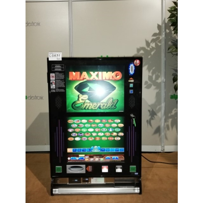 Maximus Wall psmtec Maximo Emerald, 40 Spiele, Wandgerät, G9631, Geldspieler ohne Zulassung