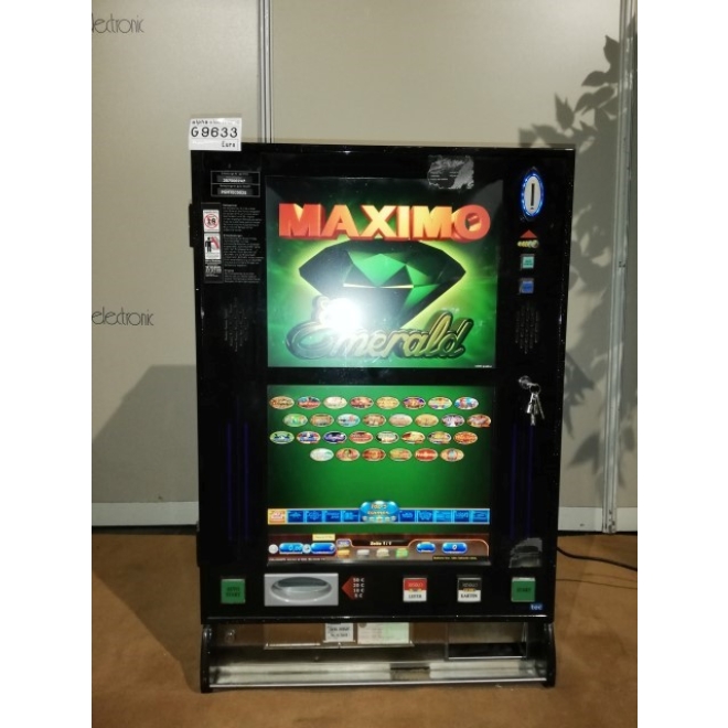 Maximus Wall psmtec Maximo Emerald Wandgerät, 30 Spiele, G9633, Geldspieler ohne Zulassung