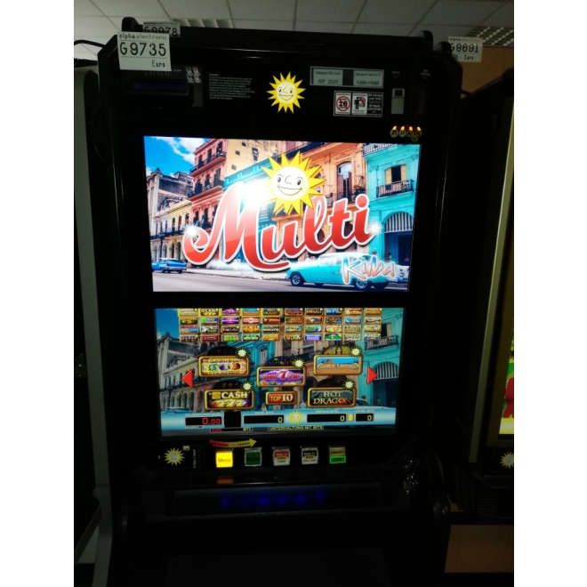 TR5.0 V2 Merkur 22" Slimline Multi Multi 7 40, 3x40 Spiele, G9735, Geldspieler ohne Zulassung, Merkur Wandgeräte