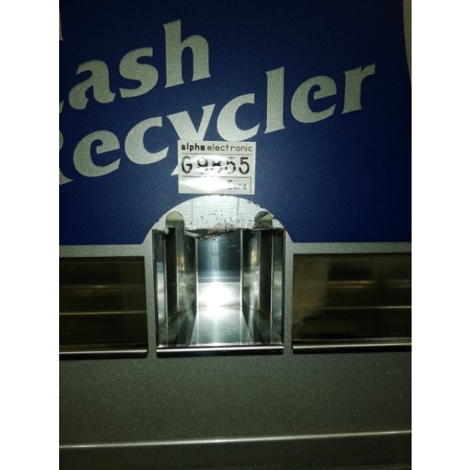 Maxi Cash Recycler mit Schütte und 2 x Mini Mech, G9855, GeWeTe, Geldwechsler, Bill Changer, Wechselautomat