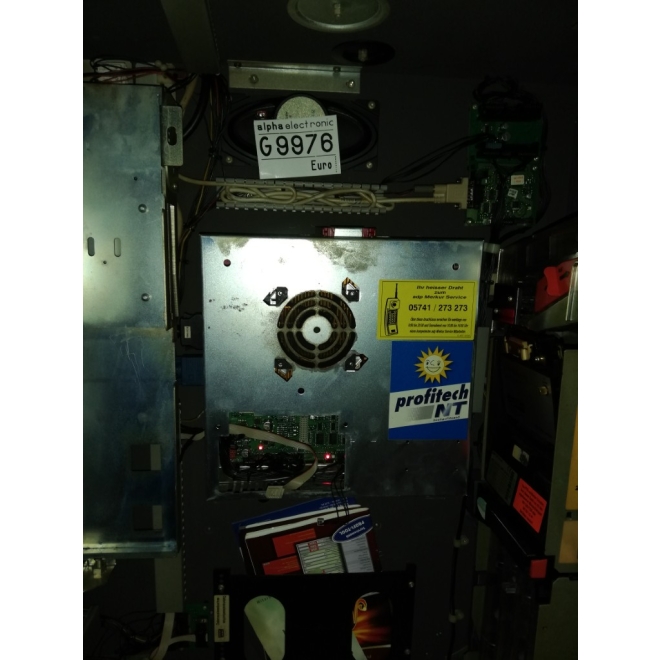 TR5.2 Merkur Ergoline Geldspieler Leergehäuse, ohne Programm, G9976, defekt