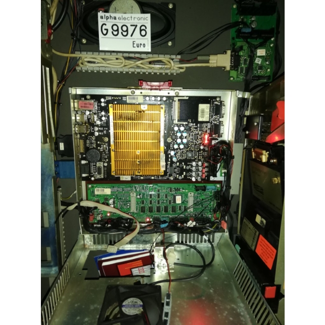 TR5.2 Merkur Ergoline Geldspieler Leergehäuse, ohne Programm, G9976, defekt