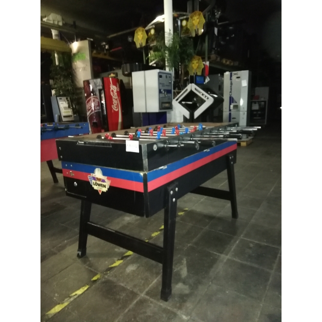 Löwen Münzkicker, Tischfussball, K601, Table Soccer, schwarz/rot