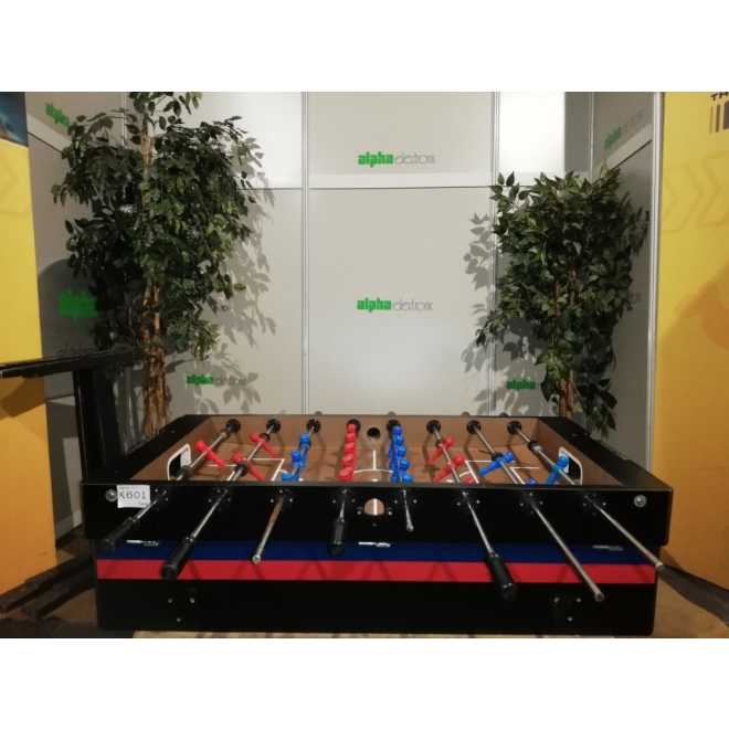 Löwen Münzkicker, Tischfussball, K601, Table Soccer, schwarz/rot
