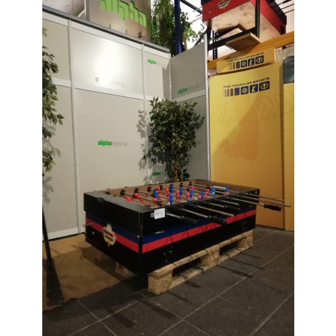 Löwen Münzkicker, Tischfussball, K601, Table Soccer, schwarz/rot
