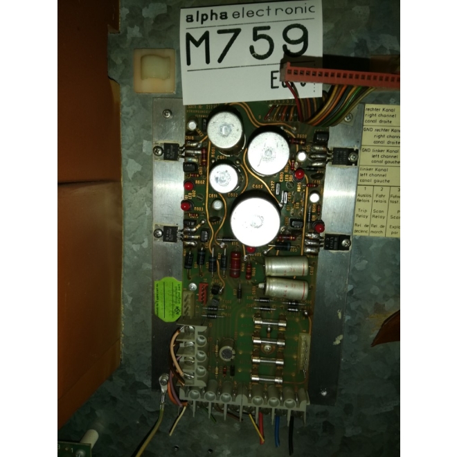 Original NSM Wahlbox Szeuerplatine für Consulette Fernwähler, nicht geprüft, M759, Zubehör, Parts