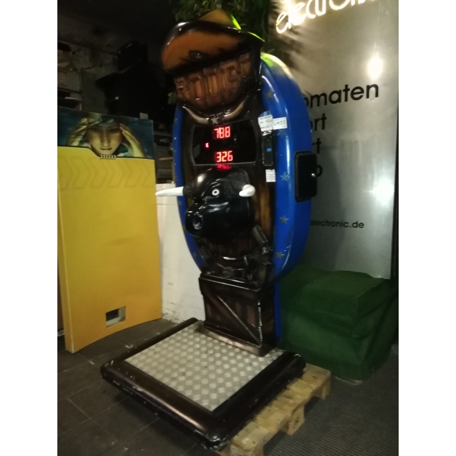 Rodeo Bull Kraftmesser, Amusement, U453, Unterhaltungsgerät, Bulle, Stier