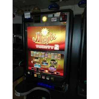 TR5.0 V2 22" Slimline Panorama Merkur Magie Twenty 2, 270 Spiele (80 Spiele + MTG), G339, Geldspieler ohne Zulassung, TR5 V2