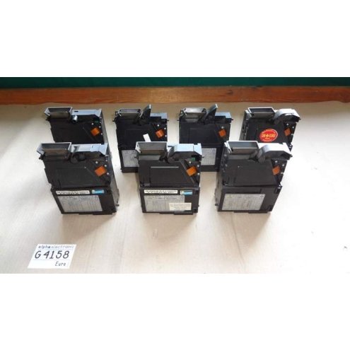 7 x NRI G40 Münzprüfer, ungeprüft, G4158