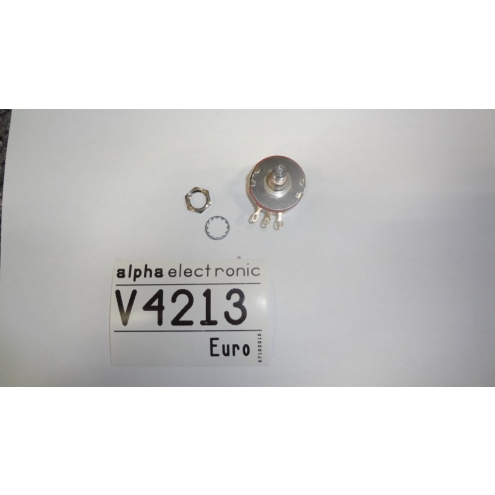 Potentiometer, 5K Ohm/in 6mm, 6mm Achse, V4213, Poti