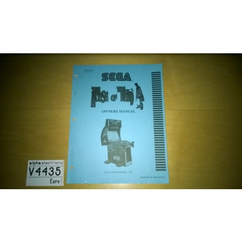 The House of the Dead, Sega, Owners Manual, V4435