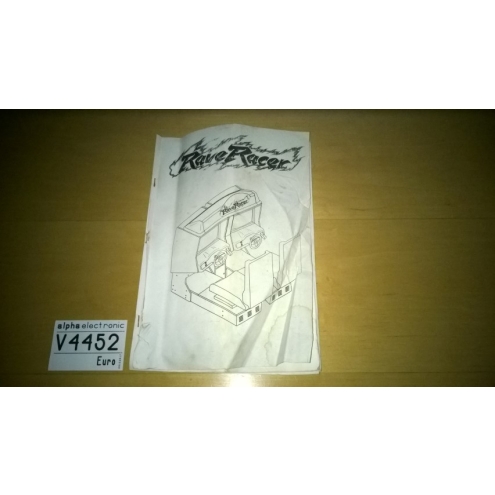 Rave Racer, Namco, Operators Manual, V4452