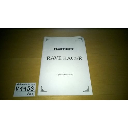 Rave Racer, Namco, Operators Manual, V4453