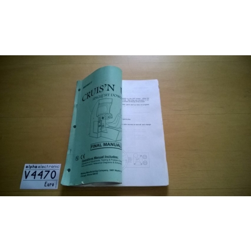 Cruis`n USA, Midway, Final Manual, V4470, Cruisn USA